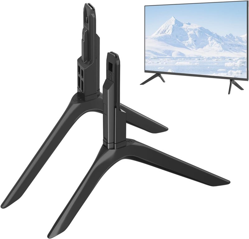 Maozhren TV Legs for Samsung TV Stand Legs, Only for Samsung 43in UN43CU7000, UN43CU7000FXZC, UN43CU7000FXZA, UN43TU8000, UN43TU8200, UN43TU8000FXZA, UN43TU8000FXZC, UN43TU8200FXZA, Not for Other Models - Image 1
